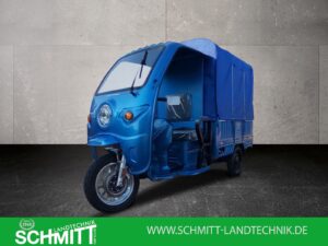 Cargo Runner Big in Metallic Blau