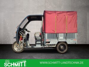 Cargo Runner Big in Metallic Grau mit Plane