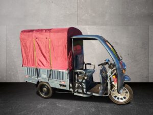 Cargo Runner Big mit roter Plane seitlich fotografiert