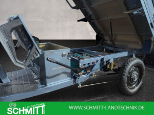 Detailaufnahme Verbau unterhalb der Ladefläche des Cargo Runner Classic