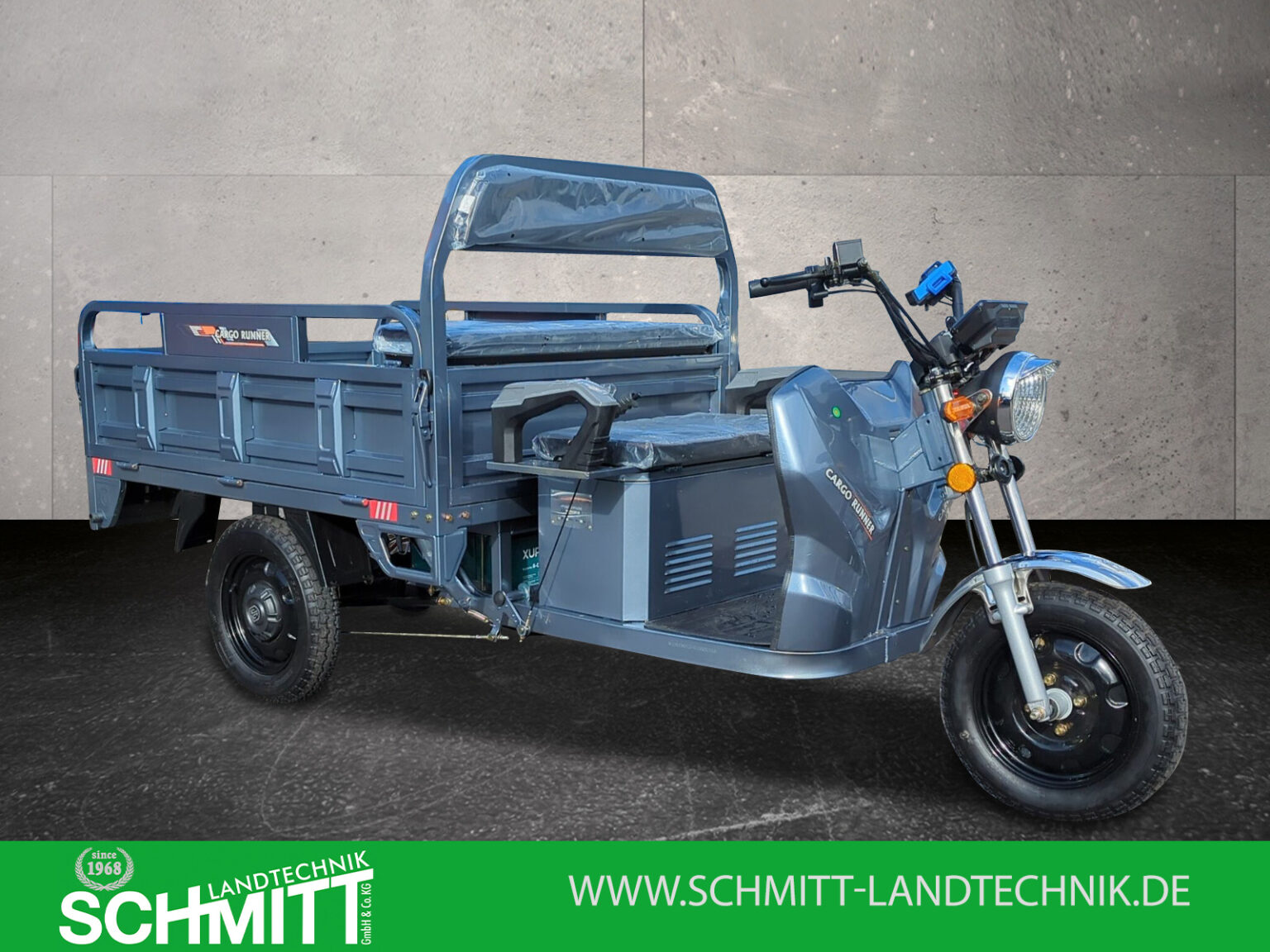 Cargo Runner Classic grau vordere Seitenansicht