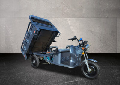 Cargo Runner Classic grau Seitenansicht gekippte Ladefläche