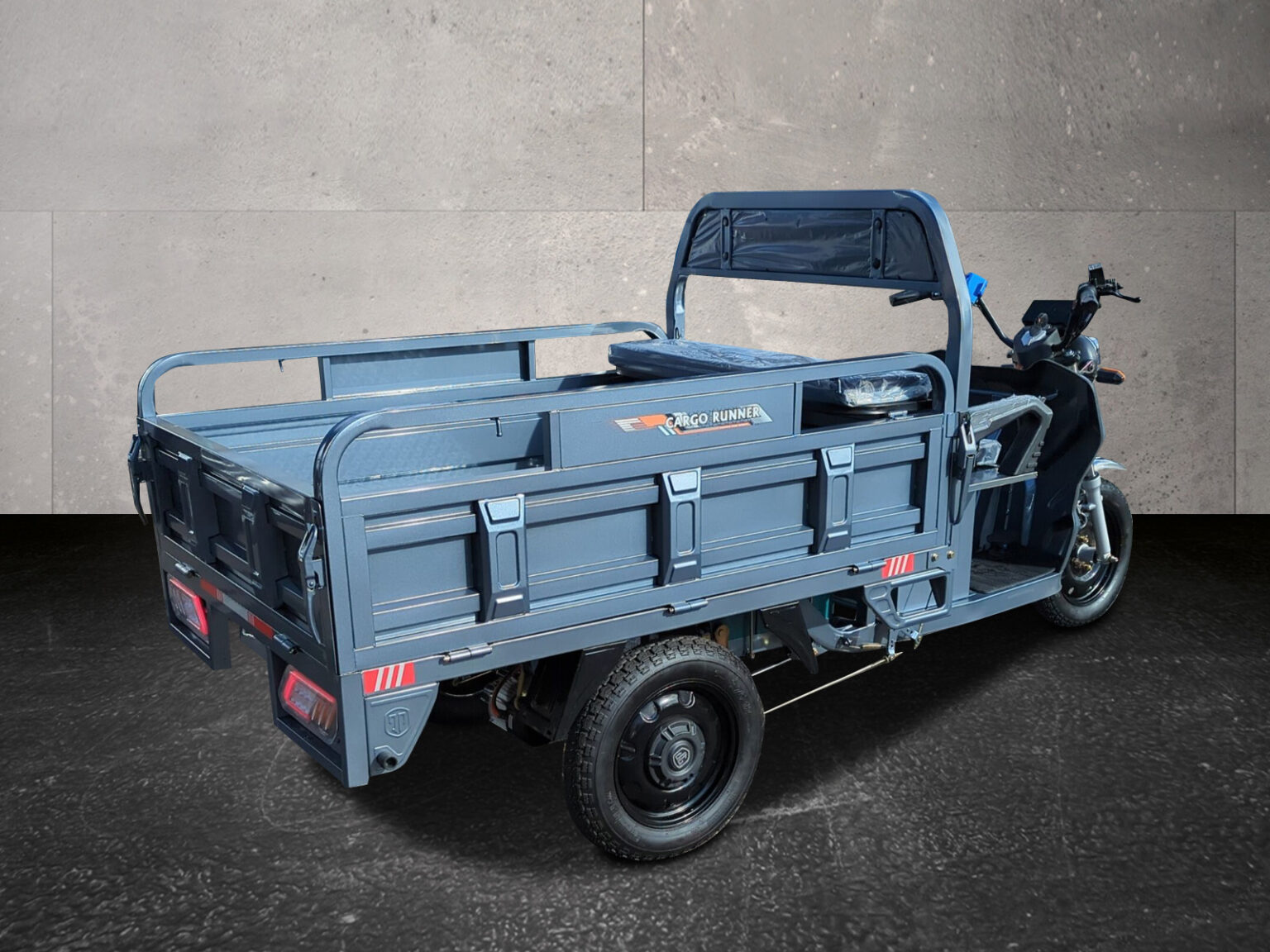 Cargo Runner Classic grau seitliche Rückansicht