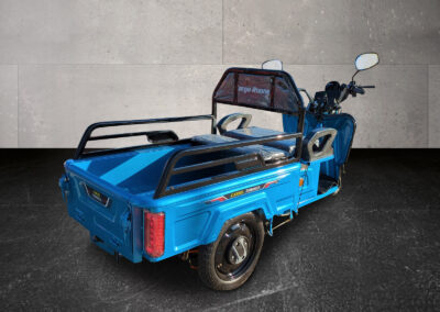 Ladefläche des Cargo Runner Compact blau