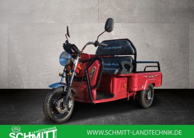 Produktbild des E-Lastenrads Cargo Runner Compact in Rot