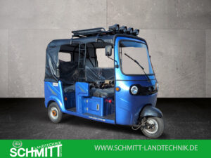 Elektro-Tuk-Tuk Cargo Runner HIGo in der Farbe Blau
