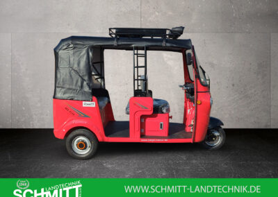 Seitenansicht des Cargo Runner HIGo in Rot