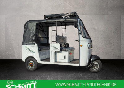 Seitenansicht des Cargo Runner HIGo in der Farbe Weiß