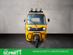 Frontalansicht des Voltina in Gelb