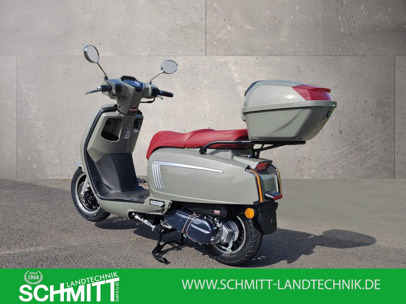 Motorroller 125 Classic in Grün