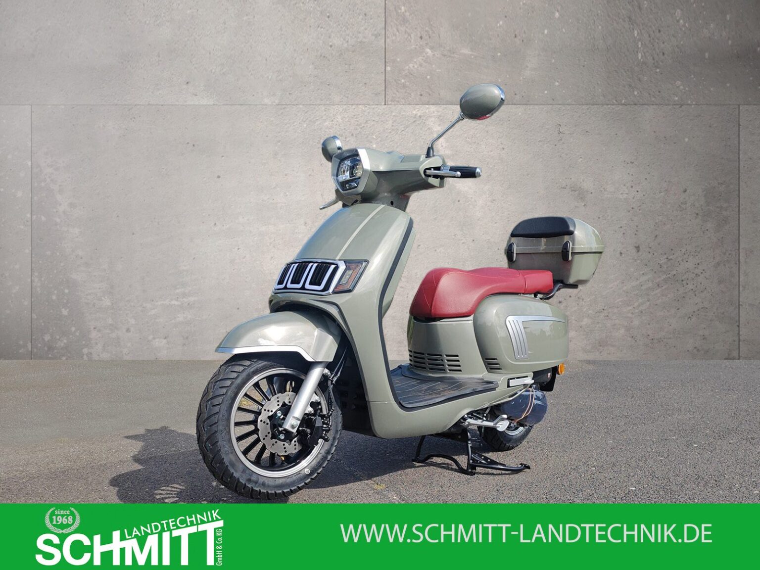 Motorroller 125 Classic in Grün