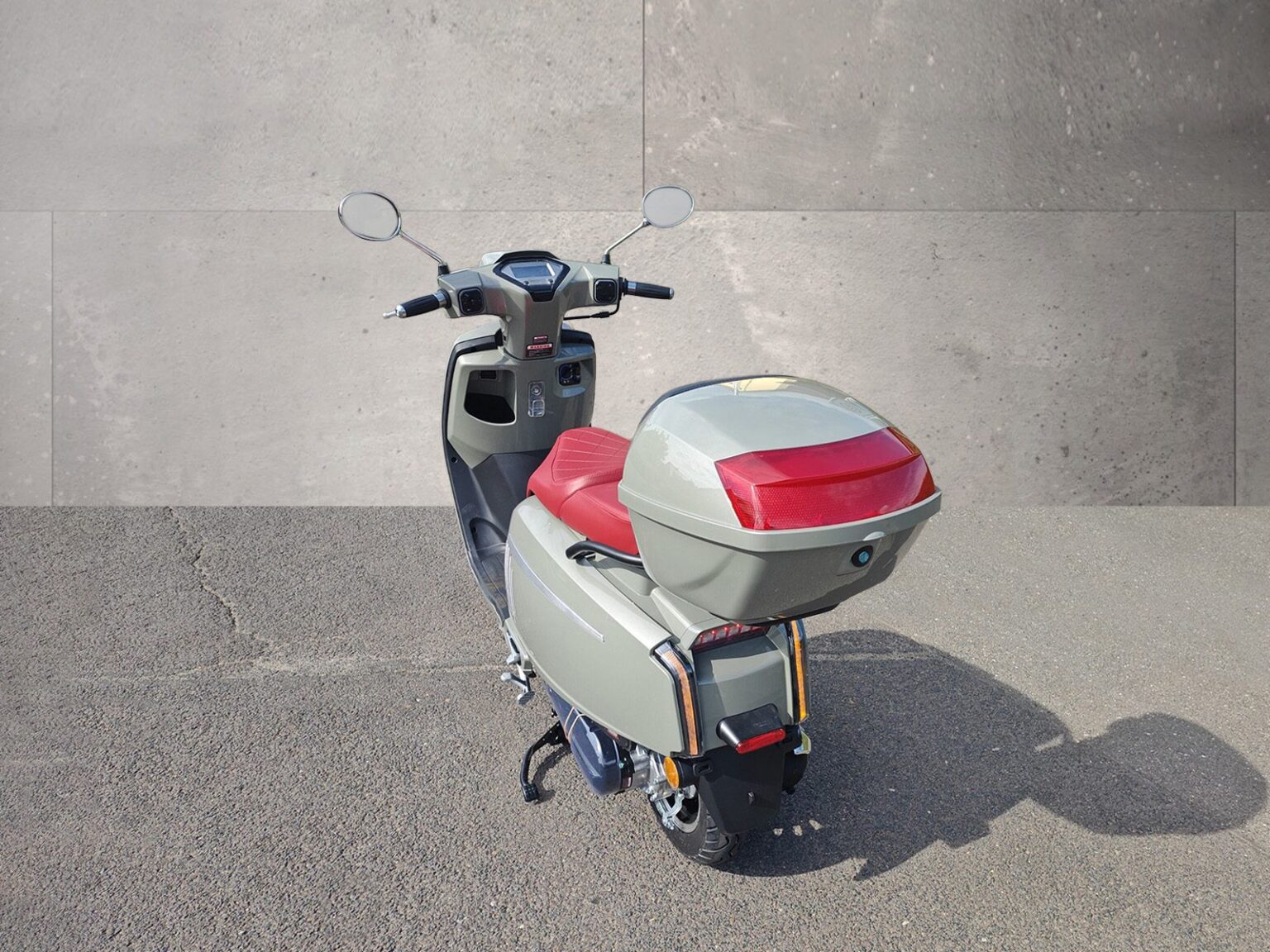Motorroller 125 Classic in Grün