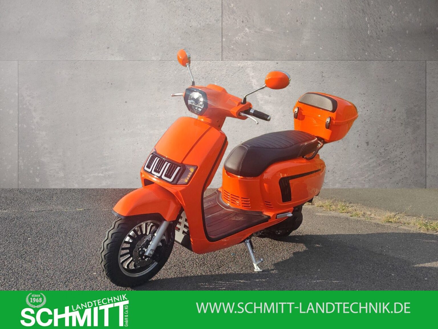 Motorroller 125 Classic in Orange