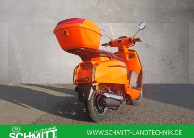 Motorroller 125 Classic in Orange