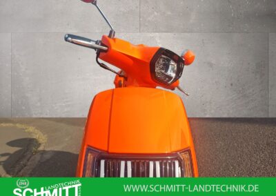 Motorroller 125 Classic in Orange