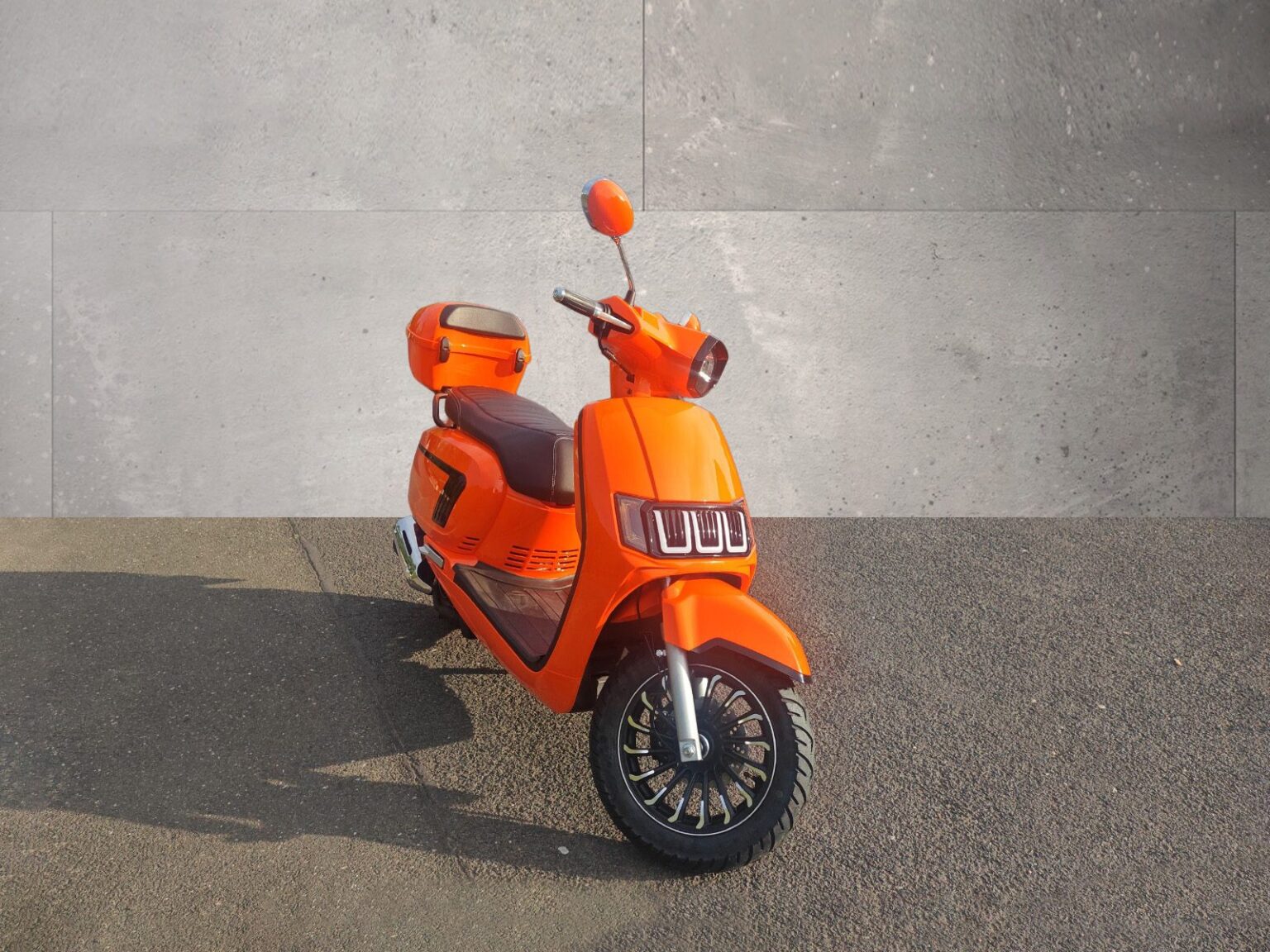 Motorroller 125 Classic in Orange