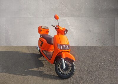 Motorroller 125 Classic in Orange