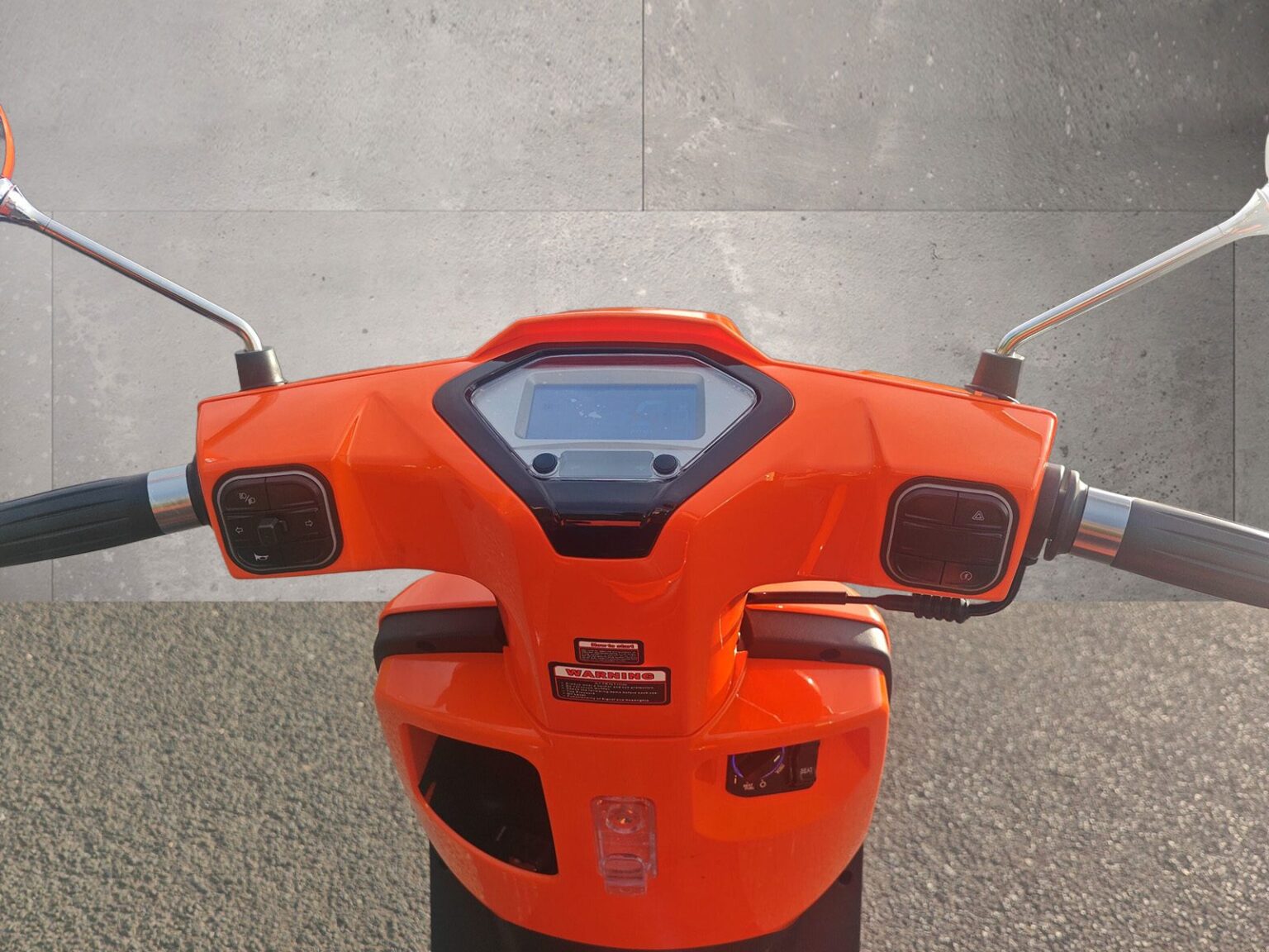Motorroller 125 Classic in Orange