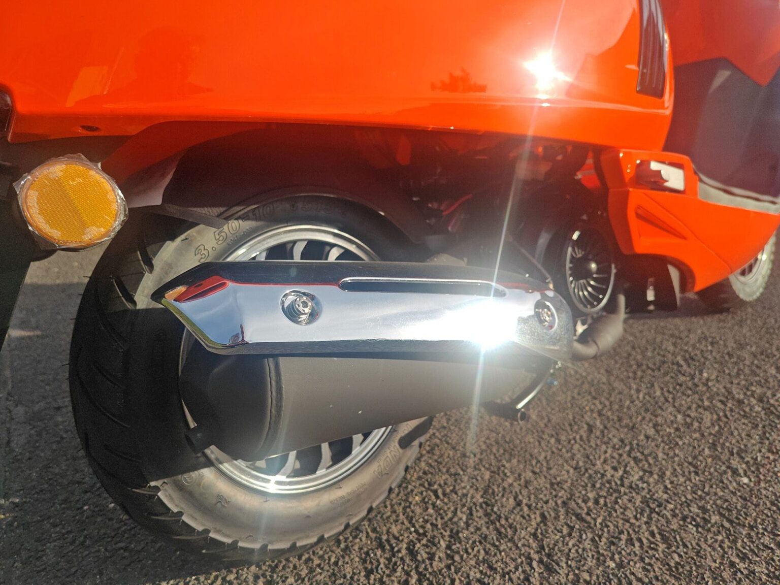 Motorroller 125 Classic in Orange