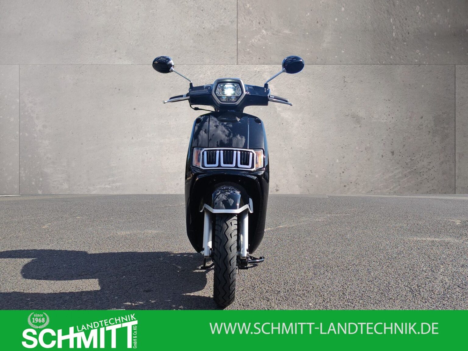 Motorroller 125 Classic in Schwarz