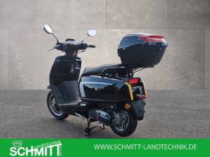 Motorroller 125 Classic in Schwarz