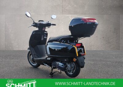 Motorroller 125 Classic in Schwarz