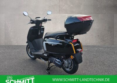 Motorroller 125 Classic in Schwarz