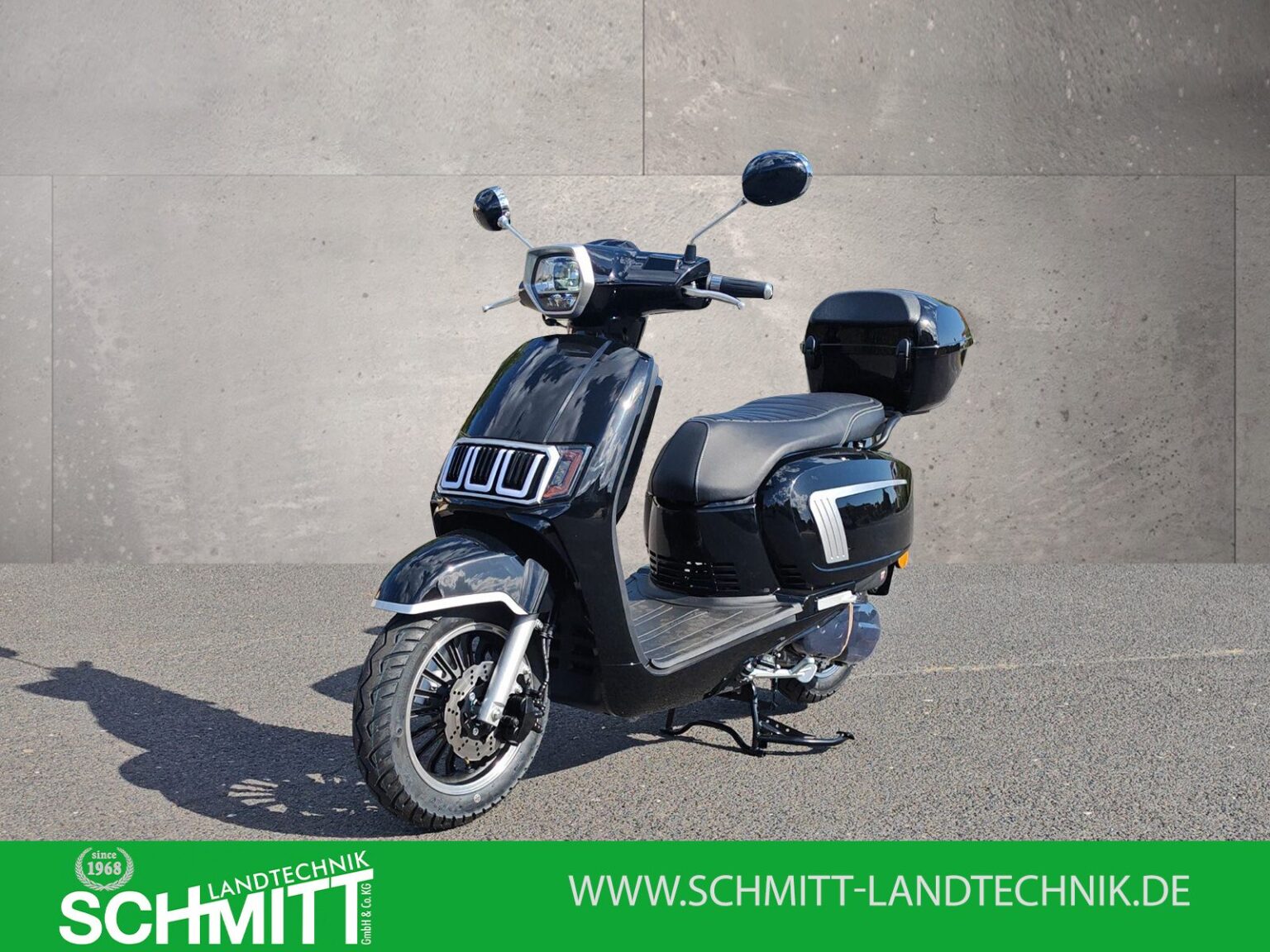 Motorroller 125 Classic in Schwarz