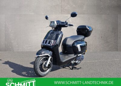 Motorroller 125 Classic in Schwarz