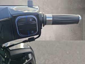 Motorroller 125 Classic in Schwarz