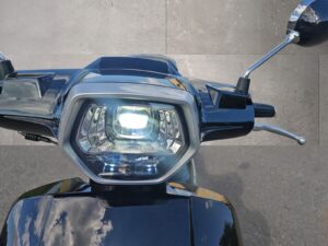 Motorroller 125 Classic in Schwarz